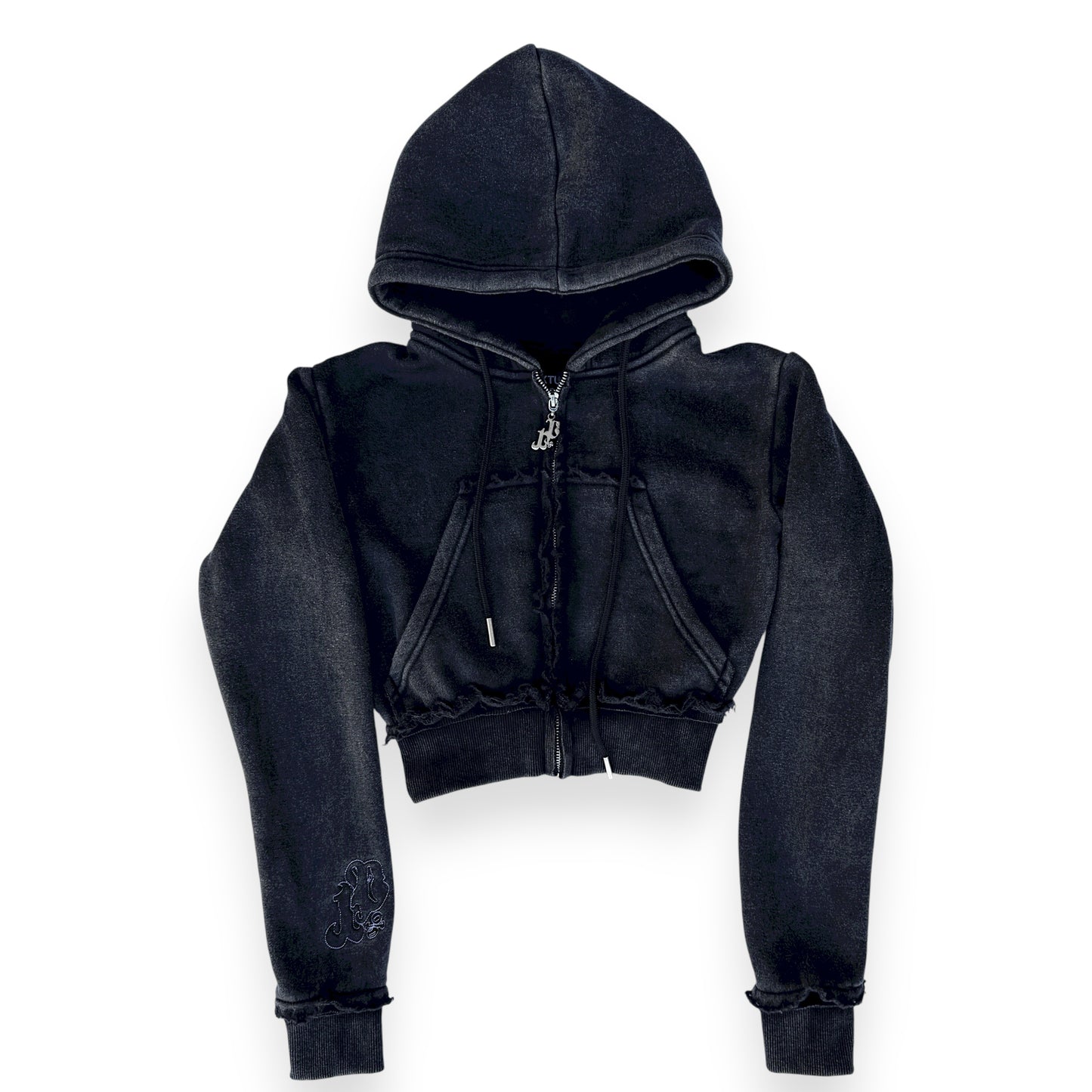 “Texture Original” Onyx Zip Jacket