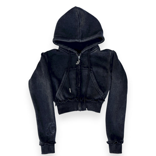 “Texture Original” Onyx Zip Jacket